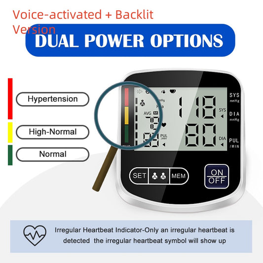 Wellheaven Electronic Blood Pressure Monitor